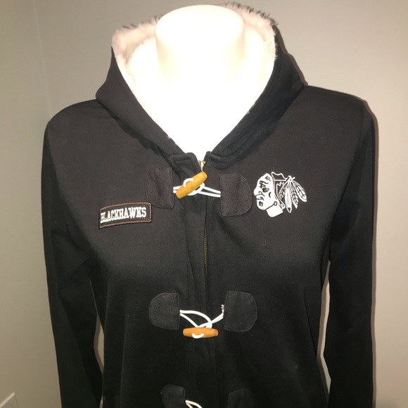 🧵 Chicago Blackhawks Zipper Jacket - Picture 1 of 5